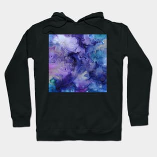 Purple Watercolor design Hoodie